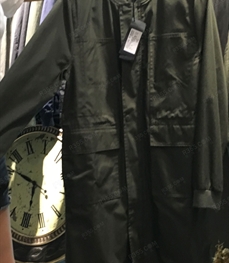 市场上装-中长外套-（实拍）时尚男装中长外套