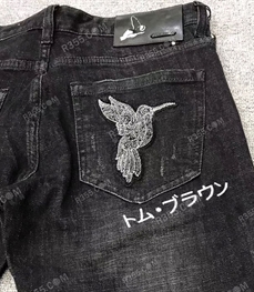 市场男裤-欧货-潮牌牛仔裤【实拍】
