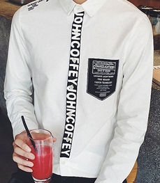 市场上装-衬衫-时尚男装衬衫