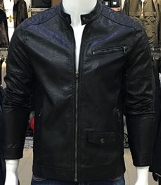 市场上装-皮衣-时尚男装皮衣