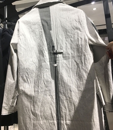 市场上装-中长外套-（实拍）时尚男装中长外套