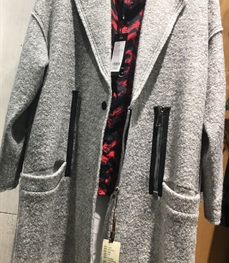 市场上装-中长外套-（实拍）时尚男装中长外套