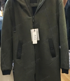 市场上装-中长外套-（实拍）时尚男装中长外套