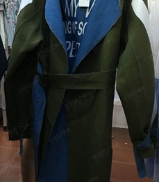 市场上装-中长外套-（实拍）时尚男装中长外套