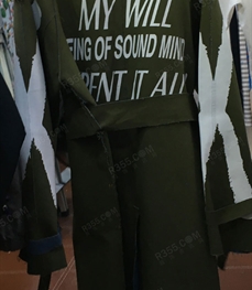 市场上装-中长外套-（实拍）时尚男装中长外套