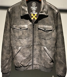 市场上装-皮衣-时尚男装皮衣