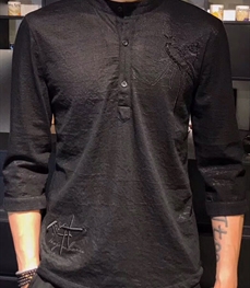 市场上装-T恤-时尚男装t恤