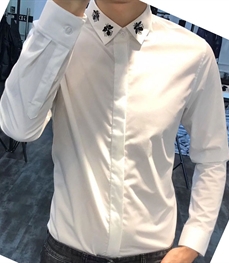 市场上装-衬衫-时尚男装衬衫