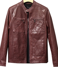 市场上装-皮衣-时尚男装皮衣