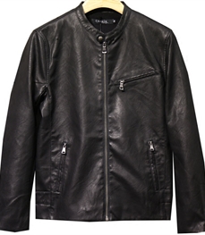 市场上装-皮衣-时尚男装皮衣