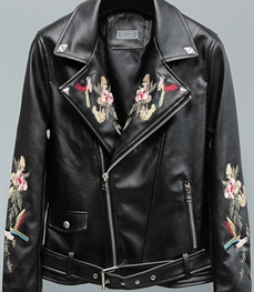 市场上装-皮衣-时尚男装皮衣