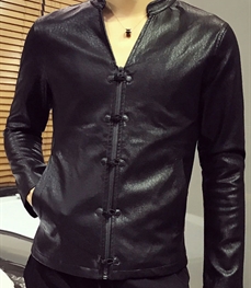 市场上装-皮衣-时尚男装皮衣
