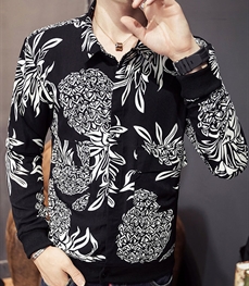 市场上装-衬衫-时尚男装衬衫