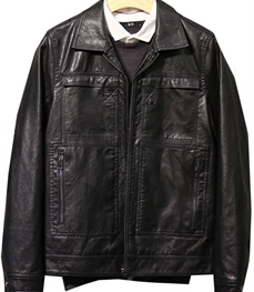 市场上装-皮衣-时尚男装皮衣