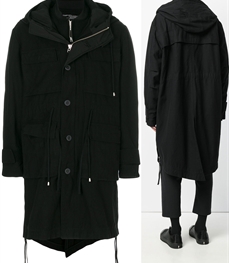 市场上装-中长外套-休闲男装中长外套