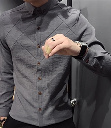 市场上装-衬衫-时尚男装衬衫
