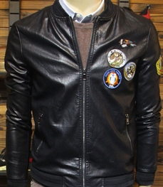 市场上装-皮衣-时尚男装皮衣