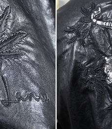 市场上装-皮衣-时尚男装皮衣