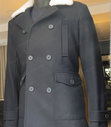 市场上装-大衣-（实拍）时尚商务大衣