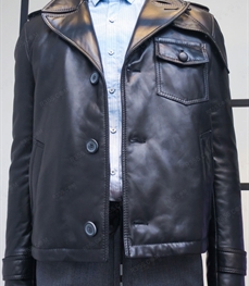市场上装-皮衣-（实拍）时尚商务皮衣