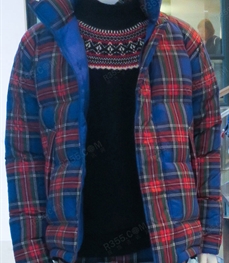 市场上装-棉衣/羽绒服-（实拍）时尚商务棉服