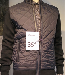 市场上装-棉衣/羽绒服-（实拍）时尚商务棉服