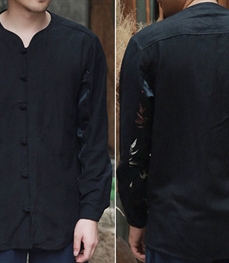 市场上装-衬衫-时尚男装衬衫