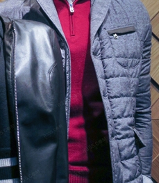 市场上装-棉衣/羽绒服-（实拍）时尚商务棉服
