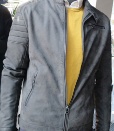 市场上装-皮衣-（实拍）时尚商务皮衣