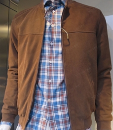 市场上装-皮衣-（实拍）时尚商务皮衣