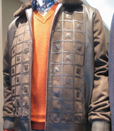 市场上装-皮衣-（实拍）时尚商务皮衣