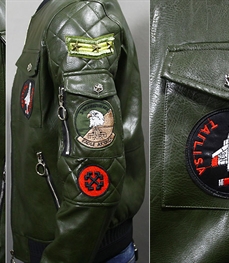 市场上装-皮衣-时尚男装皮衣