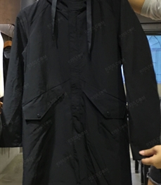 市场上装-中长外套-（实拍）时尚男装中长外套