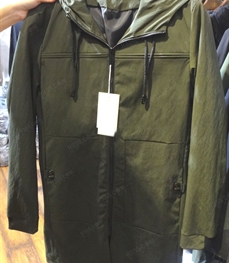 市场上装-中长外套-（实拍）时尚男装中长外套