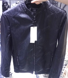 市场上装-皮衣-（实拍）时尚男装皮衣