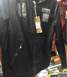 市场上装-皮衣-时尚男装皮衣