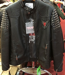 市场上装-皮衣-广交会）时尚男装皮衣