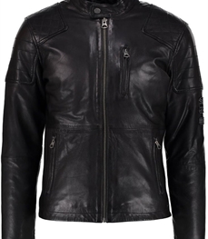 市场上装-皮衣-时尚商务皮衣