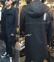 市场上装-中长外套-时尚男装中长外套