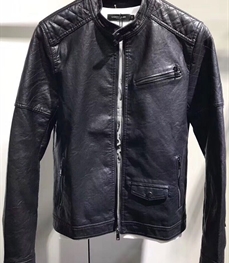 市场上装-皮衣-时尚男装皮衣