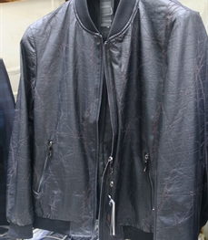 市场上装-皮衣-（实拍）时尚商务皮衣