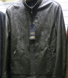 市场上装-皮衣-（实拍）时尚商务皮衣