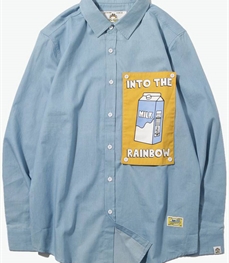 市场上装-衬衫-休闲男装衬衫