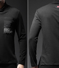 市场上装-T恤-时尚男装t恤