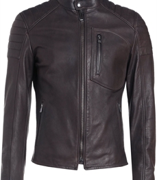 市场上装-皮衣-时尚商务皮衣