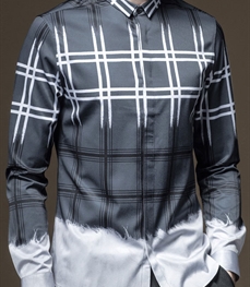 市场上装-衬衫-时尚男装衬衫