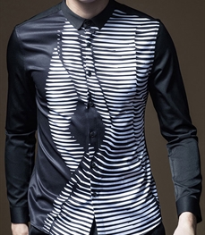 市场上装-衬衫-时尚男装衬衫