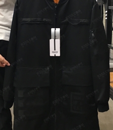 市场上装-中长外套-（实拍）时尚男装中长外套