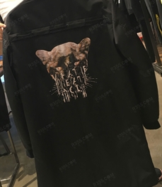 市场上装-中长外套-（实拍）时尚男装中长外套