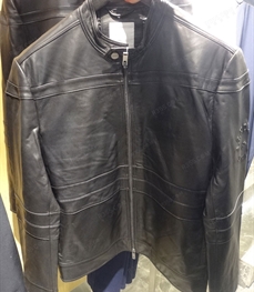 市场上装-皮衣-（实拍）时尚商务皮衣